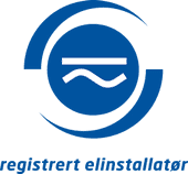 Logo av Registrert elinstallatør