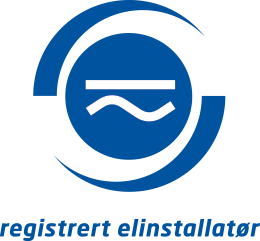 Logo av Registrert elinstallatør